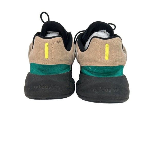 Adidas Ozelia Sneakers Men’s 9.5 Beige Multicolor Chunky Running Shoes Streetwea - Picture 4 of 7